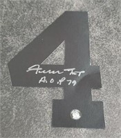 #4 Willie Mays Signed Hot 79