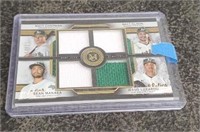 2020 Topps Museum Quad Patch 12/25