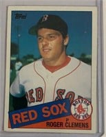 1985 Roger Clemens Topps Rookie Card