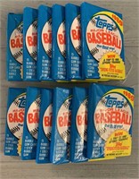 (12) 1989 Topps Unopened Baseball Card Packs