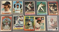 (10) 1970s Super Stars HOF Baseball Cards