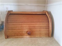 Wood Bread Box