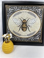Honey Bee Sign and Appetizer Sticks