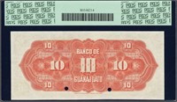 Mexico Banco de Guanajuato 10 Pesos ND (1900-14) Pick S290s M351s Specimen PCGS Superb Gem New 67PPQ
