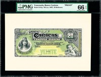 Venezuela & Zimbabwe Currency Banknotes by Planet Banknote