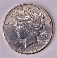 1922 Silver dollar - S mint mark