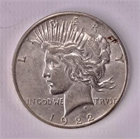 1922 Silver dollar - D mint mark