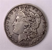 1885-S silver dollar