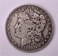 1889-O silver dollar