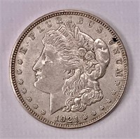 1921D silver dollar