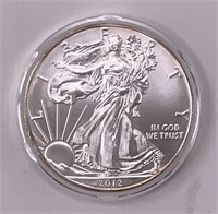 Silver $1  American Eagle, 2012 MS 67