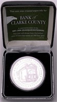 One Troy ounce Bank of Clarke County - 2006-