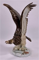Herend-Hungary Eagle, 13.25" tall, 9" wide at top,