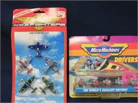 Lot of Micro Machines Drivers Tootsietoy WWII