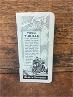 Original Harley Dealers Notebook 1931-32 Unused