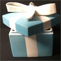 Tiffany & Co. Porcelain Lidded Gift Box 3 1/2"