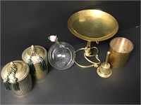 Brass Candy Dish Containers Etc