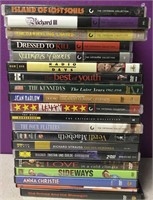 20 Assorted Dvd's & Blu Rays Criterion Collection