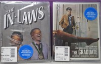 2 New Sealed Blu Ray Moveis Graduate/In Laws