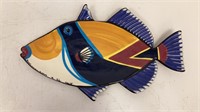 Ben Diller Fish Platter Signed 1998