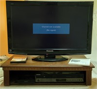 Panasonic 31" TV, stand, DVD/VHS +