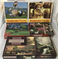 5 Boxes of  Puzzles #1