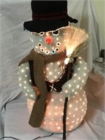 NIB Light Up Snowman