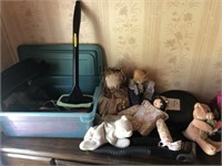 Cloth dolls and miscellaneous