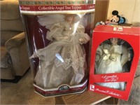 Collectible angel tree toppers