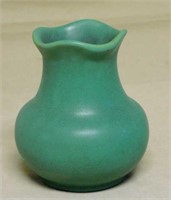 Teco Pottery Fritz Albert Bulbous Form Vase.