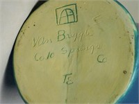 Van Briggle Despondency Vase.