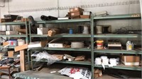 3 PALLET SHELVING AND CONTENTS