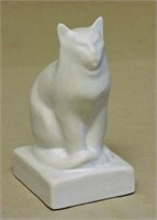 After Arthur Conant Rookwood Cat Paperweight.