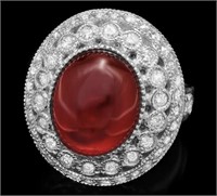 AIGL $ 8200 11.25 Cts Ruby Diamond Ring