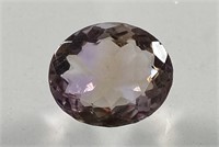 Certified 7.45 Cts Natural Oval Cut Ametrine