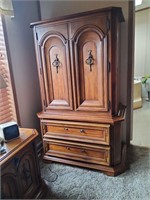 4 Drawer Armoire over 6ft tall and contents