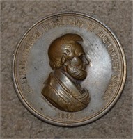 Abraham Lincoln Medallion 1862