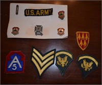 Various Military Patches