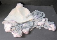 Crocheted Hat and Scarf