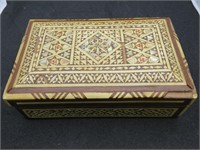 Mother of Pearl inlay Decorative Box