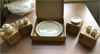 Longaberger Pottery Miniature Tea Set