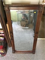 Wood Frame Mirror 22x44