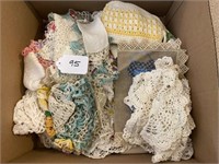 Large Collection of Doilies