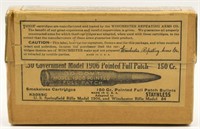 Collectors Box Of 20 Rds .30 Government Mod 1906