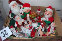 Assorted Santa's