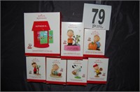 Hallmark Keepsake Peanut Ornaments (2013)