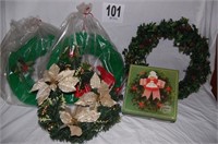 Tote of Assorted Wreaths