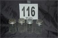 4 Glass Shakers