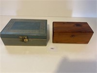 2 Jewelry Boxes & Contents