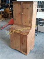 Handmade Wooden Pantry Cabinet